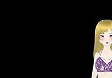 Anime Girl's Big Tits Fondled and Lactating