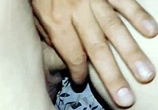 husband and friend stretch wife's holes together