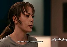 milf selena love helps stepdaughter kiki daire feel womanly with licking and scissoring