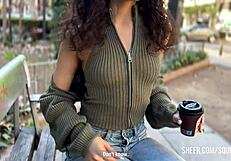 Curly slutty girl from tinder let me do any i want with her