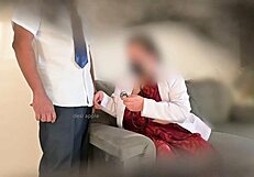 Indian doctor sucks patient's cock in hospital blowjob session.