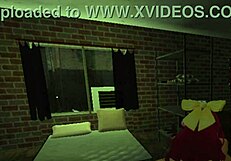 Redhead with big body in Roblox