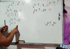 Asian Nerd Explores Erotic Math in Bedroom