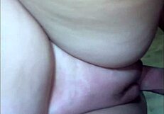 Blonde pawg feels deep creampie pleasure