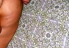 bigass desiwife update in kitchen with husband vibes