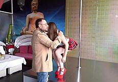 I FUCK French pornstar Luna Rival in night club.