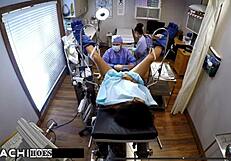 Oh wow, Mia Sanchez moans as nurse delivers mandatory hitachi orgasm with anal fingering!