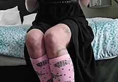 adorable petite 18+ emy angel poses cutely in her video