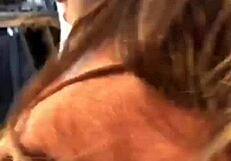 Martina tries her favorite toy for the first time in usa