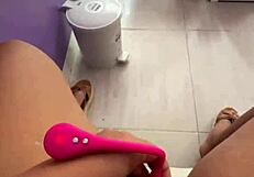 colombian student in pantyhose gets her juicy pussy fucked in public for first time in front of clients.
