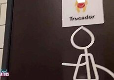 we went to fast food outdoors