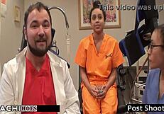 Oh wow, Mia Sanchez moans as nurse delivers mandatory hitachi orgasm with anal fingering!