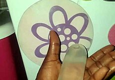 Preparing penis with ice to pound pussy!