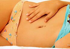 Blonde Teen 18+ Plays With Dildo And Monster Cock As My Toy Boy