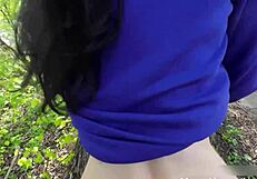 I fucked a hottie in the forest!