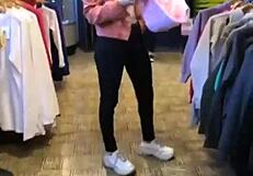 Martina tries her favorite toy for the first time in usa