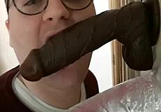 Cock Worship Raw Blowjob With Three Great Dildos