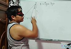 Asian Student Learns Sexual Math from Teacher