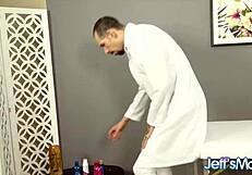 sex crazed bbw agatha ludovino seduces masseur into anal fucking