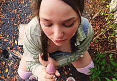 The girl turned out to be not only a good gardener but also a gorgeous whore