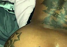 Nasty Freaky Slut Eats Cum and Creampie from Big Black Cock