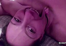 Teeny Catches Him with Maid and Fucks