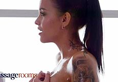 Passionate Lesbian Orgasm In Massage Room With Big Natural Tits Sofia Lee And Czech Babe.