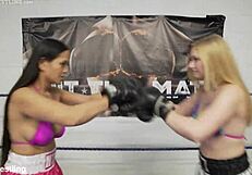 Pornstar Women Box, Loser Gets Dildo Fucked