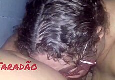 Fat latina BBW hints at anal pleasure with cumshot on hairy pussy