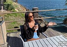 Zoey's Tight Pussy Gets Sinfully Filled in Cowgirl Rimjob