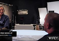 Wifey Candice Holds Hubby's Hand While Taking Monster BBC Deepthroat!