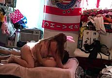 feeling the soft touch of lingerie as mommy wears it in a gentle and comforting way.