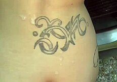 Busty petite hooker gets cum on ass in dirty street voyeur