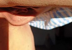 maturemons for large labia lovers, spreading her huge big pussy lips close up.