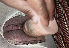 ถุงน่องที่ฉันฉีกให้เป็นรูแล้วเอาควยยัดรูแตด