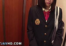 Rin Aoki Deepthroats Huge Cock Quickly