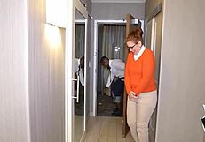 nerdy ginger reign enjoys anal facial with big black cock