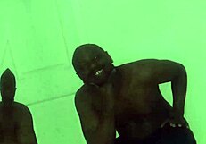 Old and Young Oral Fantasy with Jeans and Parody