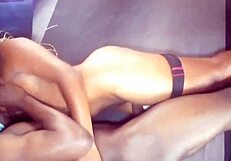 Girl stares while being fucked by her best friend in quickie office scene