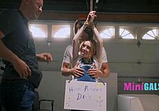 Taboo family trio fucks with big cocks and athletic passion!