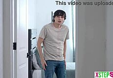 Stepsister Craves More Creampie from Stepbro After Fuck