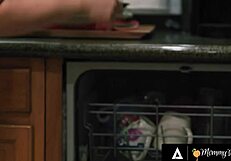 Mommys girl - pervert milf stares at stepbae's ass