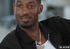 Blacked BBC Hungry Blonde Addison Vodka Begs to Be Bent Over and Fucked Like a Toy