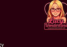 Lucy's relaxing day at the nude beach.