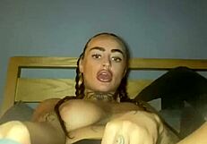 Thick Emo Whore Fingers Her Tight Little 18+ Asshole