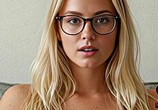 Lucy's relaxing day at the nude beach.