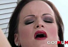 Mum Solo Masturbation Show for Friend