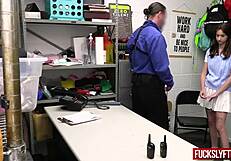 Sweet Girl Found Stealing Some Stuff