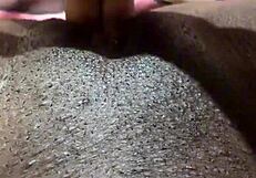 homemade ebony solo with muscular body and wet pussy lips