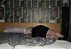 did you fuck that busty blonde at the party?